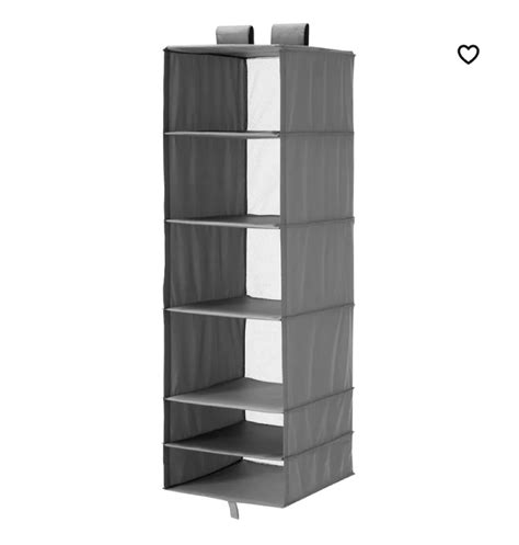 IKEA skubb 6 storage compartment (BLACK COLOUR), Furniture & Home ...