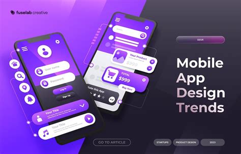 Mobile App Design Trends 2023 | Fuselab Creative