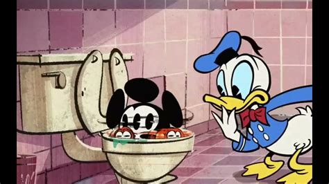 Mickey Mouse Shorts (2018) - Mickey Mouse and Gubbles Gets Flushed Down The Toilet - YouTube