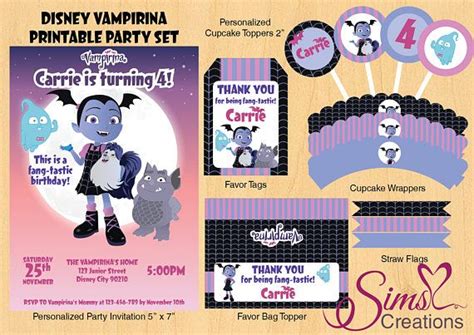 Pin on Vampirina birthday party ideas