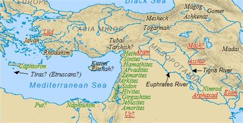 Old Testament Map & History