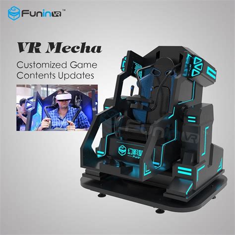 Mecha Arcade Game Machine 9d Vr Virtual Reality Cinema Simulator for Game Center - China Vr ...