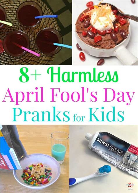 April Fool's Day Pranks for Kids - Organized 31