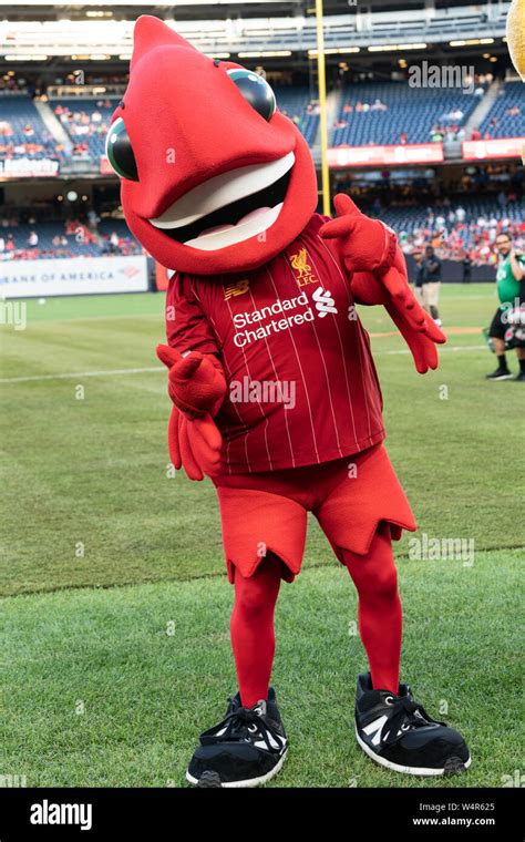 Mighty red mascot of liverpool fc hi-res stock photography and images ...