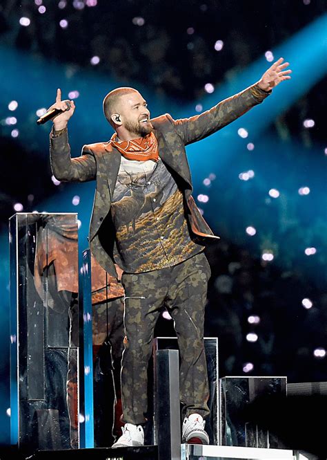 Justin Timberlake Wore a Camo Suit to the Super Bowl Halftime Show, and it Was Truly Something ...