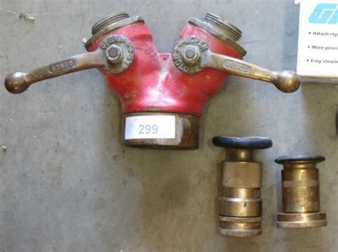 Fire Hydrant Valve & 2 Fire Hose Nozzles | #4550768723