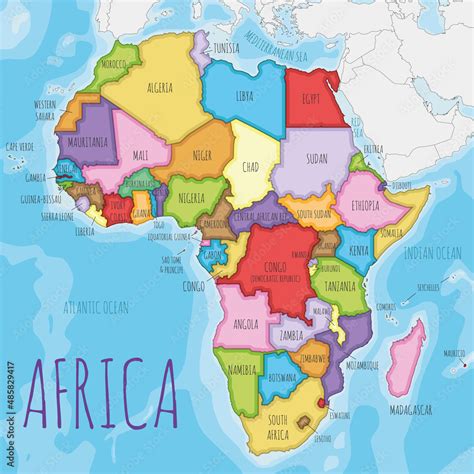Map Of Africa Countries