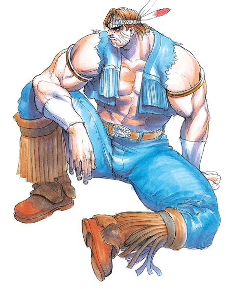 T. Hawk Art - Super Street Fighter II Turbo Art Gallery