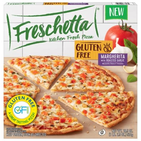 Freschetta® Gluten Free Margherita Roasted Garlic Frozen Pizza, 18.5 oz ...