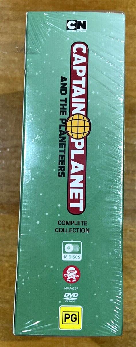 Captain Planet And The Planeteers Complete Season 1-6 Collection DVD ...