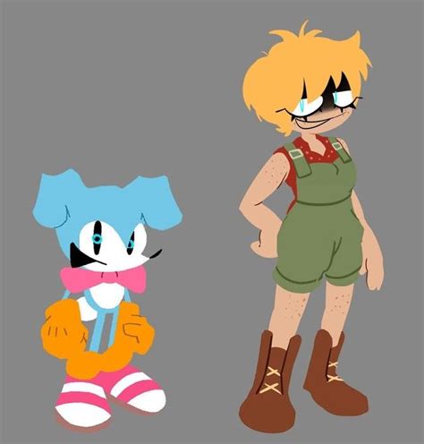 Usaguro and Maddie (D-Side Needlemouse) | Wallpaper, Arte com ...