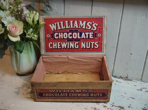 Rare Antique Candy Sweet Box - Chocolate Box - Vintage Candy Box - Vintage Sweet Box - Wedding ...