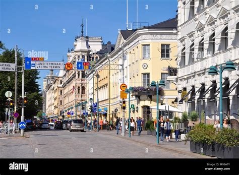 Streets of Helsinki, Finland Stock Photo - Alamy