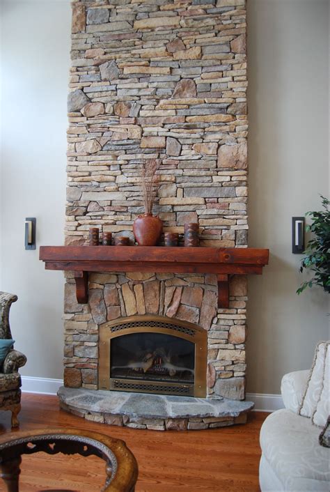 10+ Stone Fireplace Hearth Ideas – DECOOMO