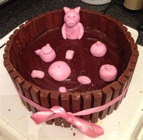 Pig Mud Bath Cake - The Great British Bake Off | The Great British Bake Off