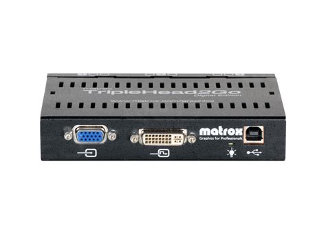 QED Productions | Equipment | Matrox TripleHead2Go