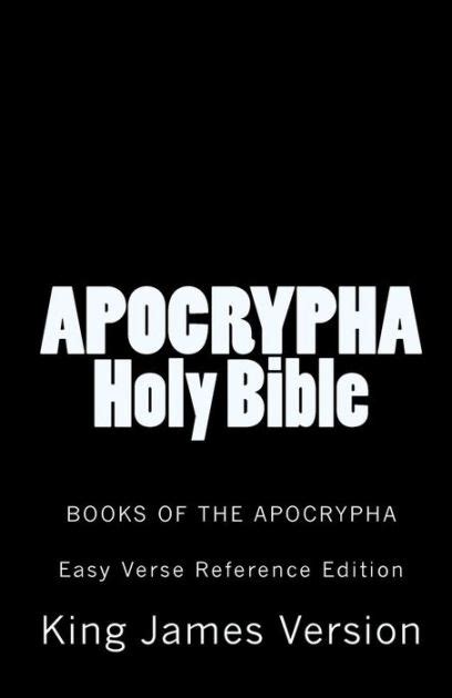 Apocrypha Holy Bible King James Version: Books of the Apocrypha by King James Version, Paperback ...