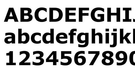 Verdana Полужирный Font Download Free / LegionFonts