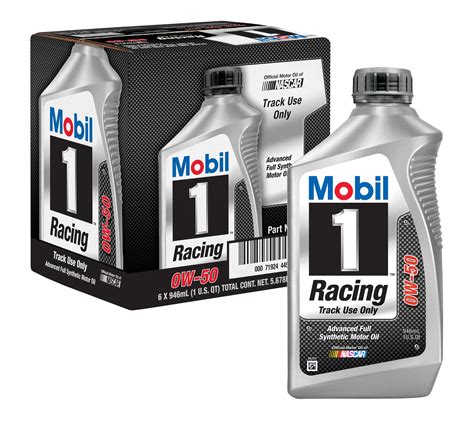 Mobil 104145 Mobil 1 Racing Motor Oil | Summit Racing