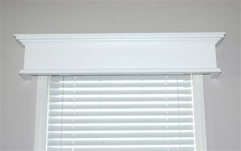 Colony Custom Wood Cornice | Wood cornice, Window cornices, Wood valances for windows