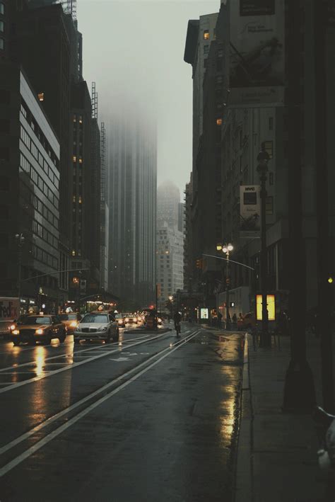 Rainy urban cityscape : r/raining