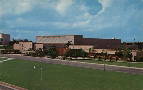 Miami Beach Convention Center Florida Postcard