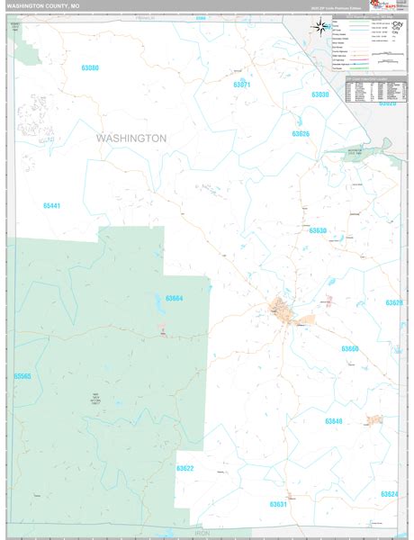 Maps of Washington County Missouri - marketmaps.com