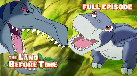 Chomper Stands Up to a Sharptooth! | The Land Before Time - YouTube