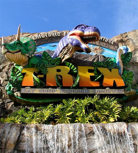 T-REX Cafe Menu | Disney world menus, Disney world trip, Disney world food