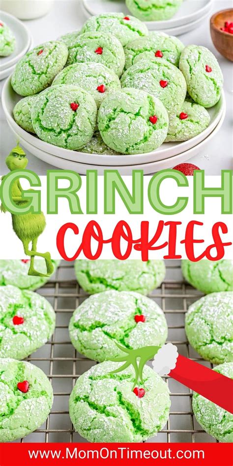 Grinch Cookies - Mom On Timeout