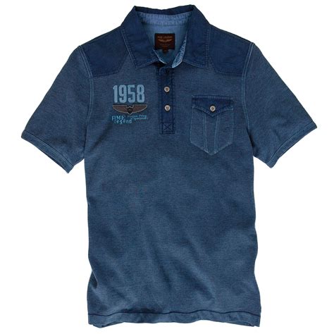 Short Sleeve Polo PME LEGEND Moda Junior, Denim Shirt, Polo Shirt, Man Wear, Trend Tees, Shirt ...