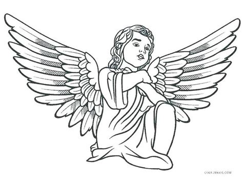 Angel Coloring Pages PDF - Coloringfolder.com | Angel coloring pages ...