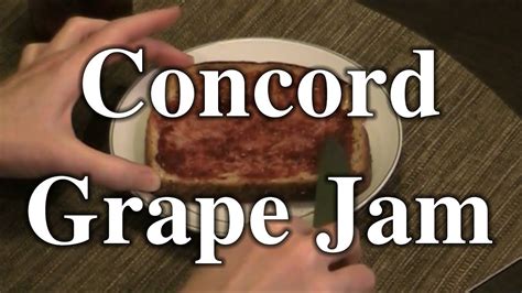 How to Make and Can Concord Grape Jam - YouTube