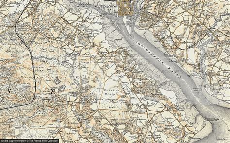 Historic Ordnance Survey Map of Dibden Purlieu, 1897-1909