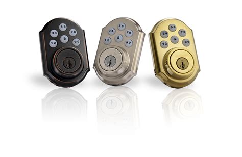 Kwikset 909 SmartCode® Electronic Deadbolt featuring SmartKey® in Venetian Bronze - Door Dead ...