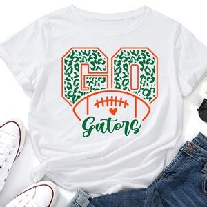 Go Gators Football SVG Gators Svg Go Leopard Gators - Etsy