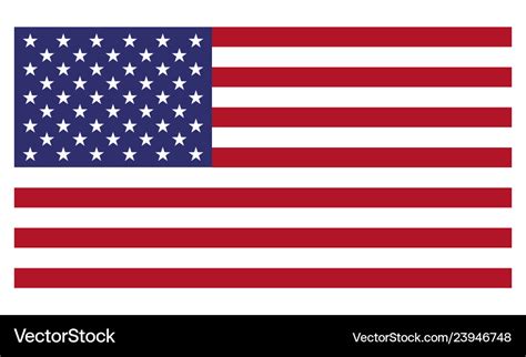 Usa flag Royalty Free Vector Image - VectorStock