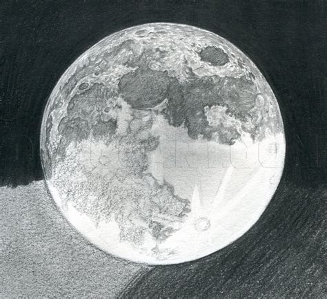 How To Draw The Moon, Step by Step, Drawing Guide, by finalprodigy ...