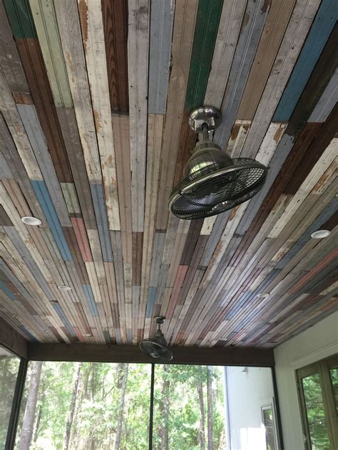 Rustic Barn Wood Ceiling | Barn wood ceiling, Wood ceilings, Havana house