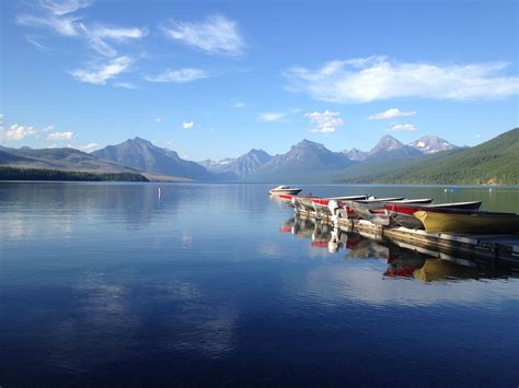 Lake MacDonald at sunset in Glacier NP | Lake macdonald, Places to see, San diego