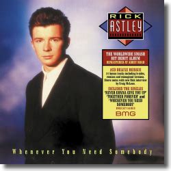 Rick Astley: Neuauflage des Albums 'Whenever You Need Somebody'