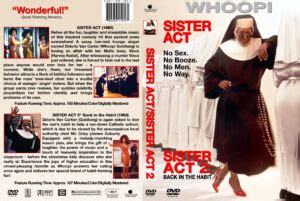 Sister Act Double Feature dvd cover (1992-1993) R1 Custom