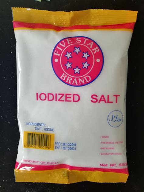 Iodine salt