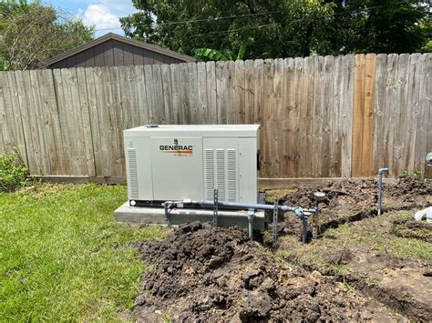 Generac RG027 Install (27kw, 1800RPM, Liquid Cooled, Standby Generator)