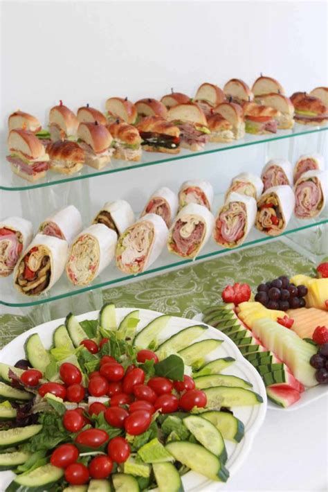 Luncheon catering for showers and corporate meetings in Northern NJ