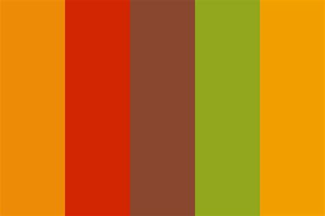 Burger King Color Palette