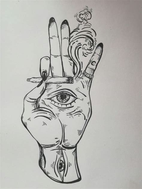 Pin by adriana gabriela on draw trippy drawings tattoo design drawings ...