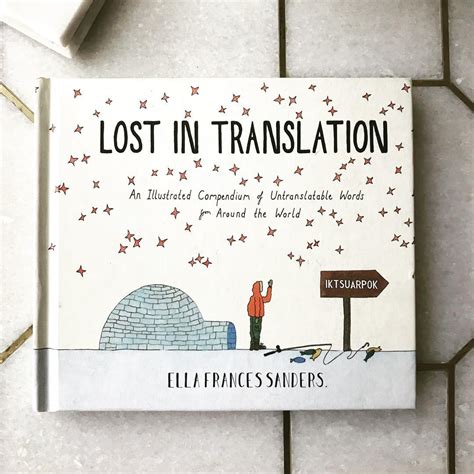 Lost in Translation - Ella Frances Sanders - Elif the Reader