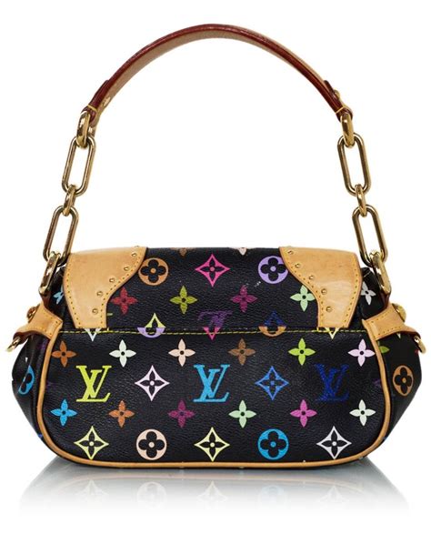 Lv Purse Black Multi Color | semashow.com