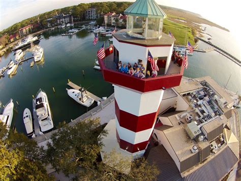 Hilton Head Island's lighthouse, by drone. : r/pics